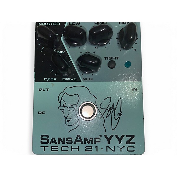 Used Tech 21 SANSAMP YYZ Bass Effect Pedal