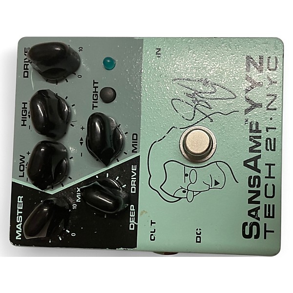 Used Tech 21 SANSAMP YYZ Bass Effect Pedal