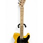 Used Squier Telecaster Yellow Solid Body Electric Guitar