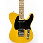 Used Squier Telecaster Yellow Solid Body Electric Guitar