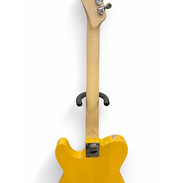 Used Squier Telecaster Yellow Solid Body Electric Guitar
