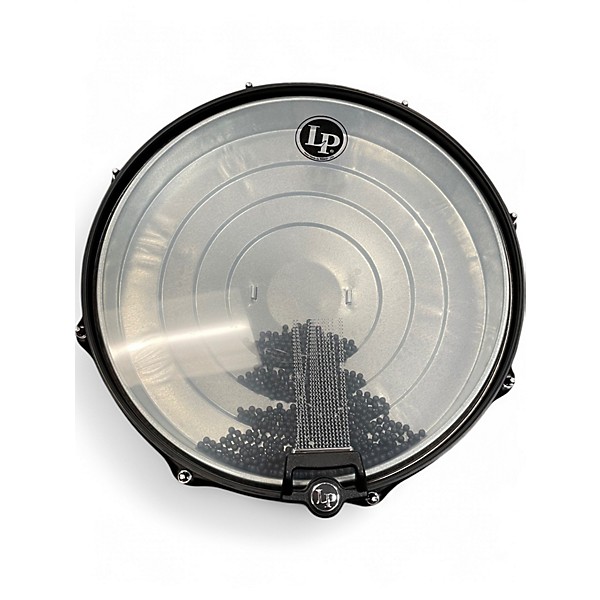 Used LP 14in TRASH SNARE SILVER Drum