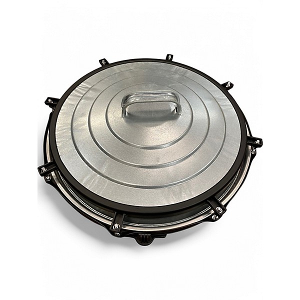 Used LP 14in TRASH SNARE SILVER Drum