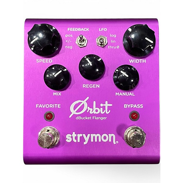 Used Strymon Orbit dBucket Flanger Effect Pedal