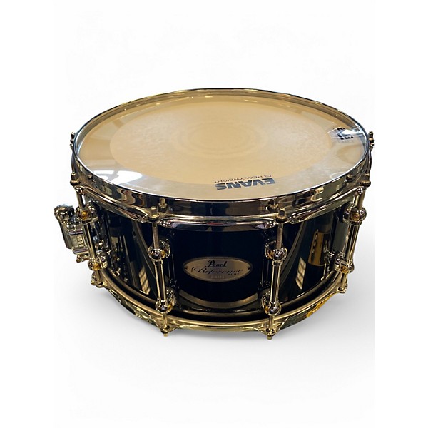 Used Pearl 6.5X14 Reference Pure Snare Black Drum