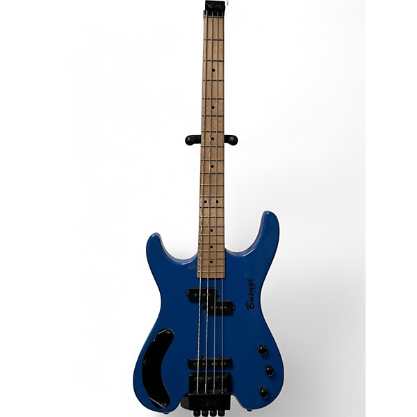 Used Busuyi Double Neck Blue Solid Body Electric Guitar