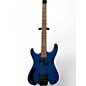 Used Busuyi Double Neck Blue Solid Body Electric Guitar