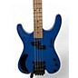 Used Busuyi Double Neck Blue Solid Body Electric Guitar