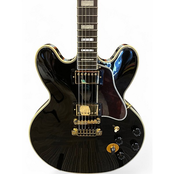 Used Epiphone BB King Lucille Ebony Hollow Body Electric Guitar