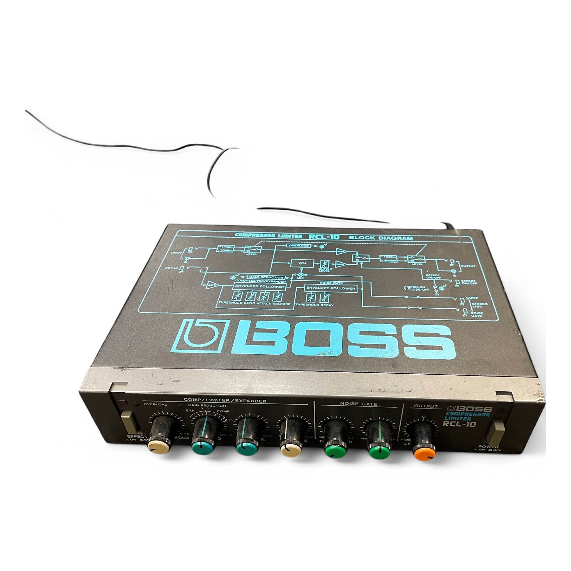 Boss RCL-10 Compressor Limiter Gate Guitar and Bass Effect