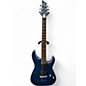 Used Schecter Guitar Research C1 Platinum Trans Blue Solid Body Electric Guitar thumbnail