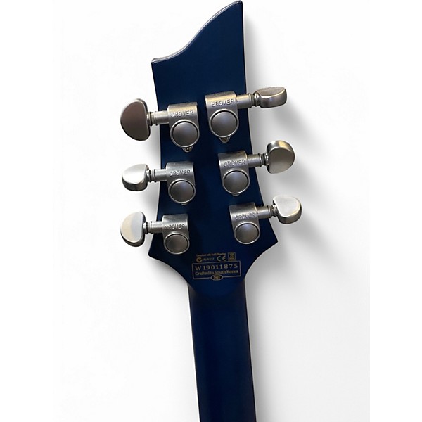 Used Schecter Guitar Research C1 Platinum Trans Blue Solid Body Electric Guitar