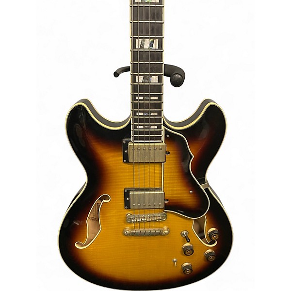 Used Ibanez AS153A Artstar 2 Color Sunburst Hollow Body Electric Guitar