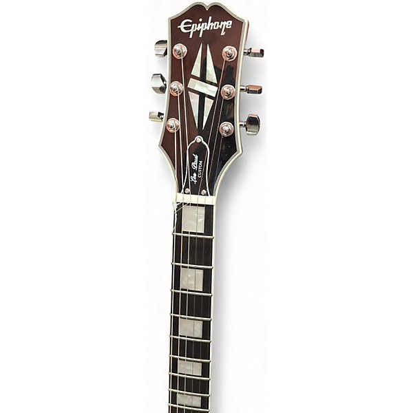 Used Epiphone Adam Jones Les Paul Custom Black Solid Body Electric Guitar