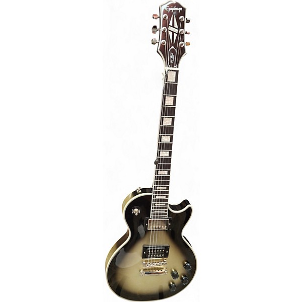 Used Epiphone Adam Jones Les Paul Custom Black Solid Body Electric Guitar