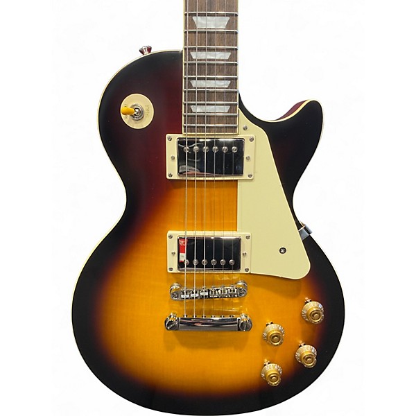 Used Epiphone Inspired by Gibson 1959 Les Paul Standard Tobacco Burst Solid Body Electric Guitar