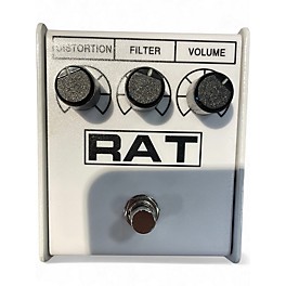 Used ProCo Rat 2 Distortion Limited Edition White Effect Pedal