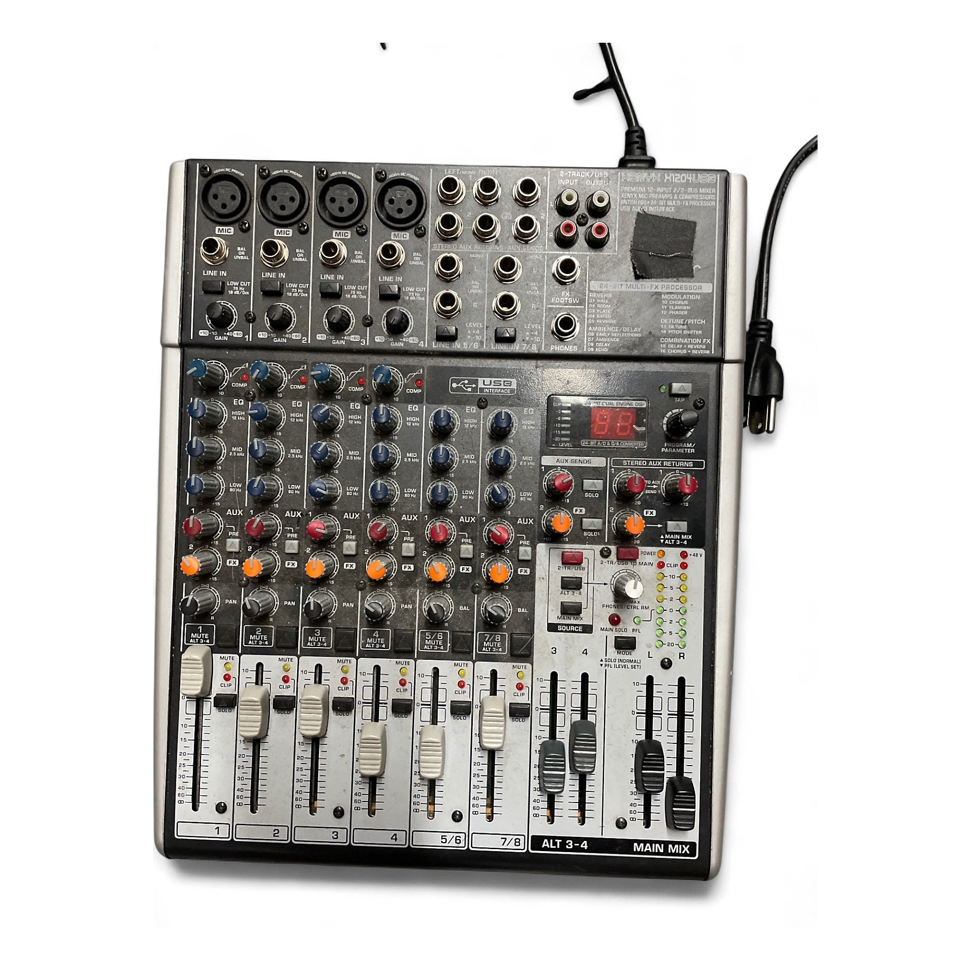 Behringer XENYX X1204USB ミキサー Behringer | Product | XENYX X1204USB