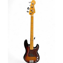 Used 2022 Fender American Professional II Precision Bass 3 Color Sunburst Electric Bass Guitar