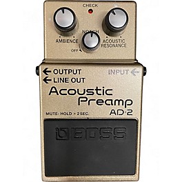 Used BOSS AD2 Acoustic Preamp Guitar Preamp