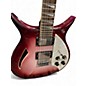 Used Dillion DRK-7112T Red Hollow Body Electric Guitar