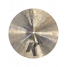 Used Zildjian 14in K Light Hi Hat Top Cymbal