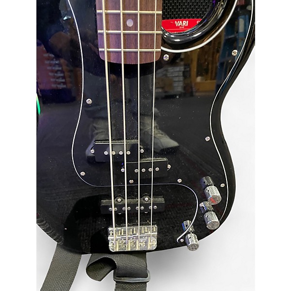 Used Squier Affinity Precision Bass Black Electric Bass Guitar