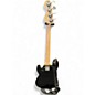 Used Squier Affinity Precision Bass Black Electric Bass Guitar