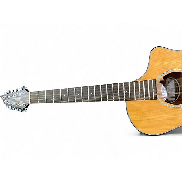 Used Breedlove pursuit concert ce12st Natural 12 String Acoustic Electric Guitar