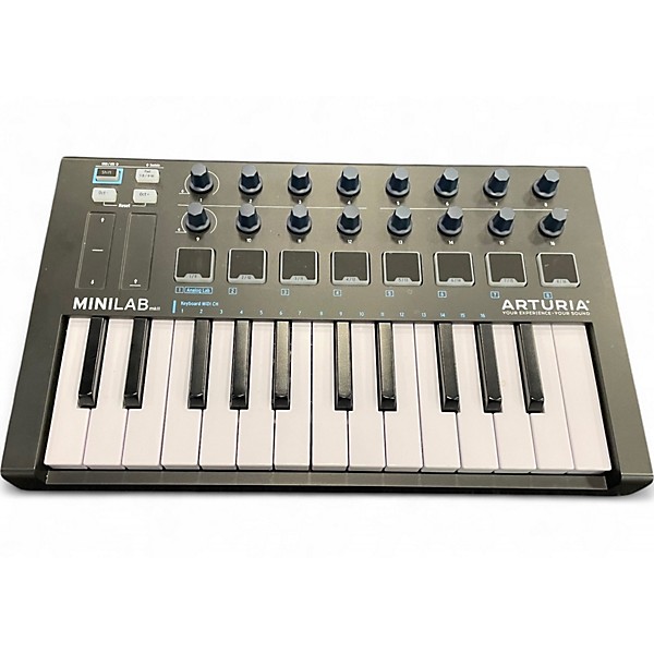 Used Arturia Minilab MKII MIDI Controller