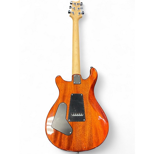 Used PRS SE Custom 24 Amber Solid Body Electric Guitar