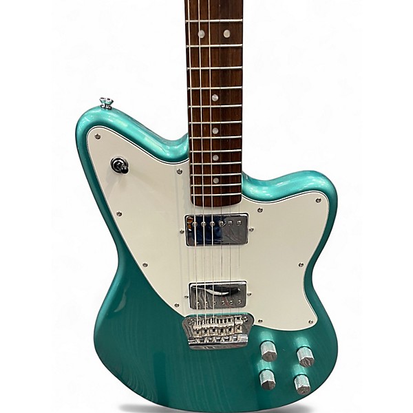 Used Squier Tornado Surf Green Solid Body Electric Guitar