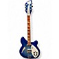 Used 2006 Rickenbacker 360 Blue Burst Hollow Body Electric Guitar thumbnail