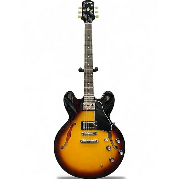 Used Epiphone ES335 3 Color Sunburst Hollow Body Electric Guitar,New Products : American Fashion Style Bags On Sale