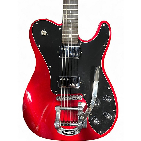 Used Schecter Guitar Research PT Fastback Candy Apple Red Solid Body Electric Guitar
