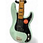 Used Squier Classic Vibe 1970S Precision Bass Surf Green Electric Bass Guitar