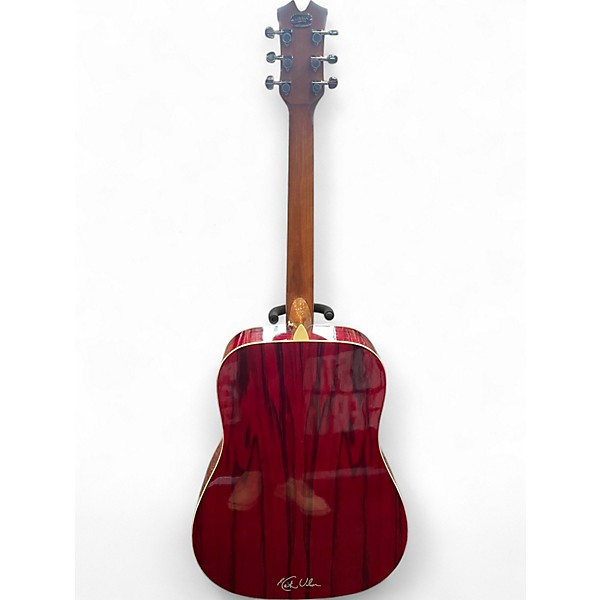 Used American Vintage Limited Edition 2017 Keith Urban red Acoustic Guitar
