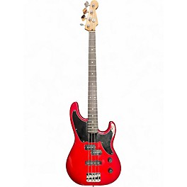 Used Fender COWPOKE PRECISION BASS Red Electric Bass Guitar