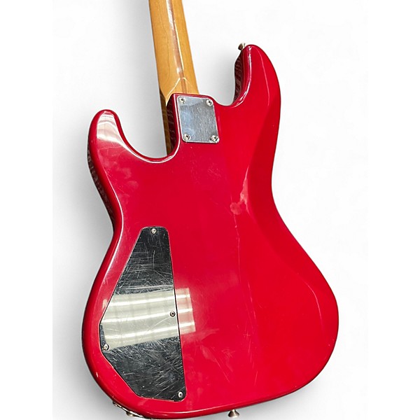 Used Fender COWPOKE PRECISION BASS Red Electric Bass Guitar