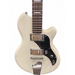 Used Supro Westbury White Solid Body Electric Guitar