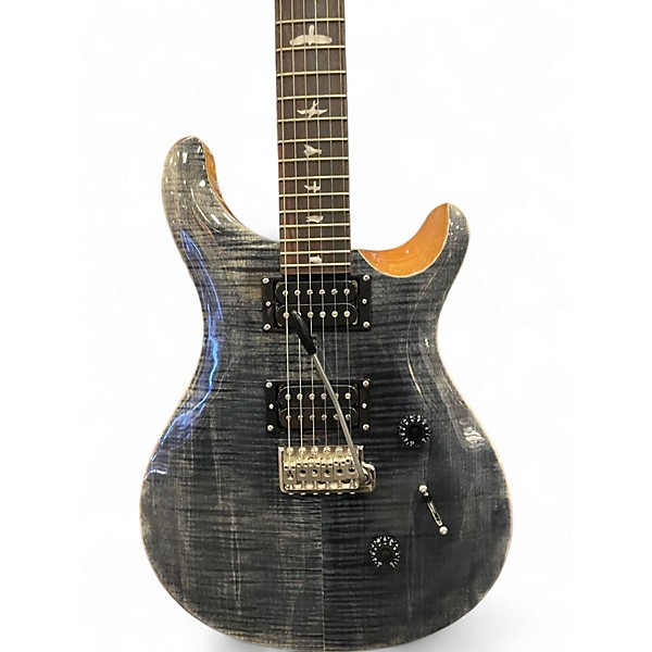 Used PRS SE Custom 24 Gray Solid Body Electric Guitar