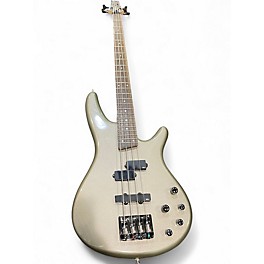Used Ibanez SR400 Silver Electric Bass Guitar