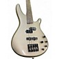 Used Ibanez SR400 Silver Electric Bass Guitar