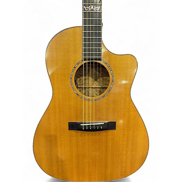 Used Huss & Dalton CMC CUSTOM Mahogany Acoustic Guitar