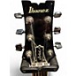 Vintage 1985 Ibanez AM-75 Black Hollow Body Electric Guitar