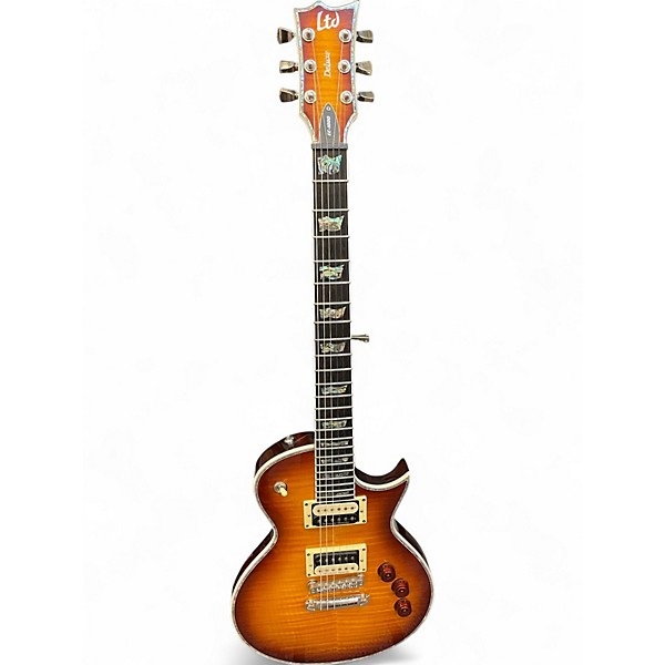 Used ESP LTD EC1000 Sunburst Solid Body Electric Guitar