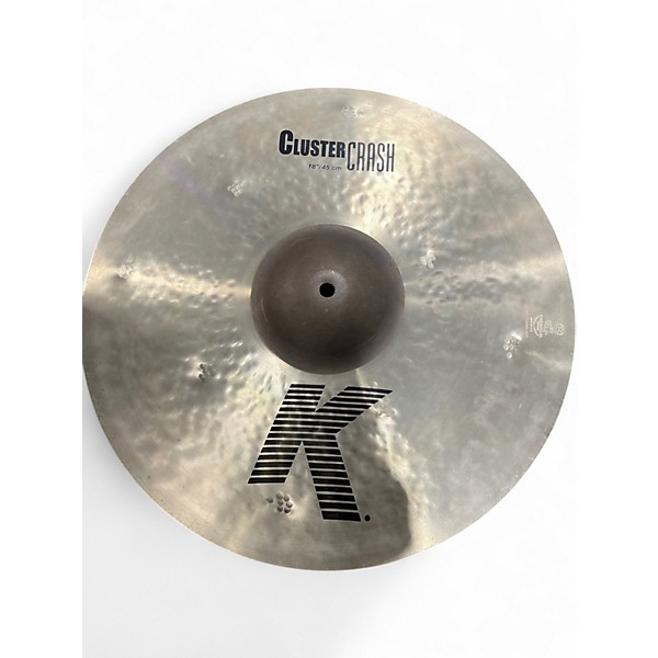 Used Zildjian 18in K Cluster Crash Cymbal