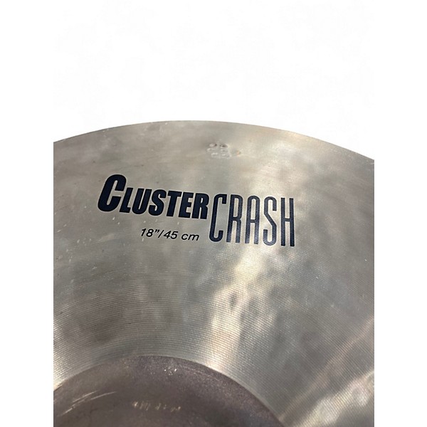 Used Zildjian 18in K Cluster Crash Cymbal