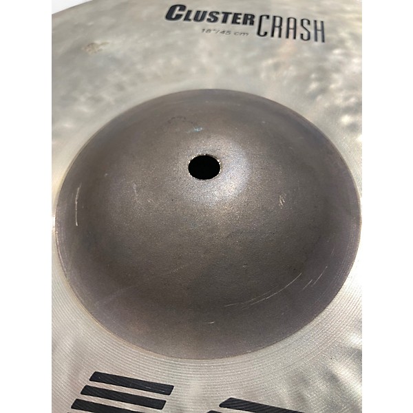 Used Zildjian 18in K Cluster Crash Cymbal