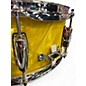 Used Gretsch Drums 14X5.5 Catalina Club Snare Yellow Satin Flame Drum
